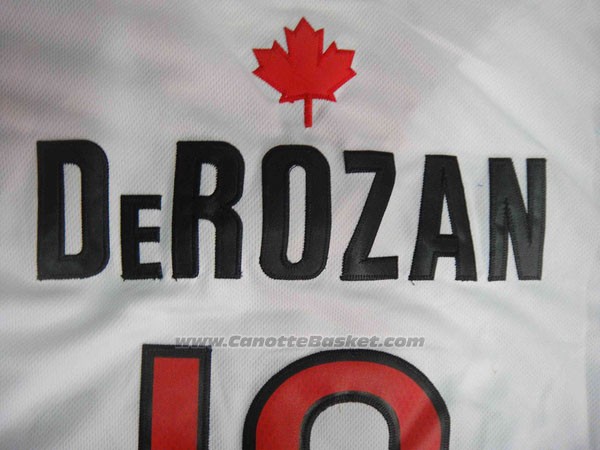 Maglia Toronto Raptors DeMar DeRozan #10 Bianco
